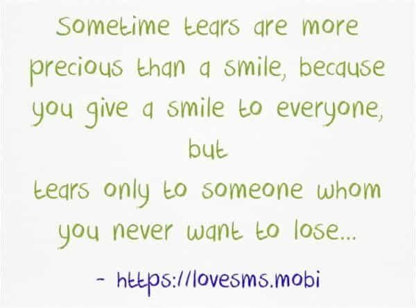 Sometime tears are more - 20 Sad Tears Quotes with Images - Picture Quotes